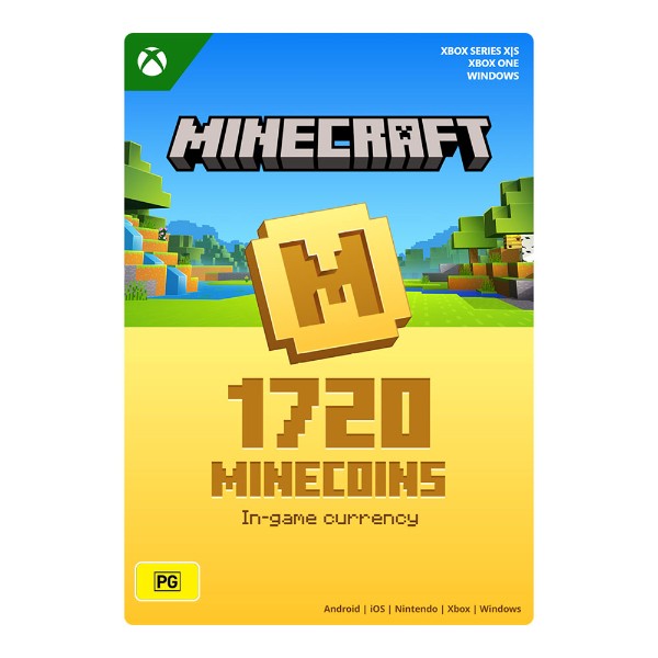 Minecraft 1,720 Minecoins (In-Game Currency)