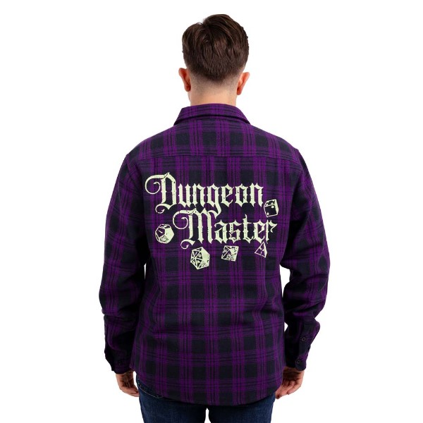 Dungeons & Dragons - Dungeon Master Flannel Long-Sleeve Shirt - Packshot 2