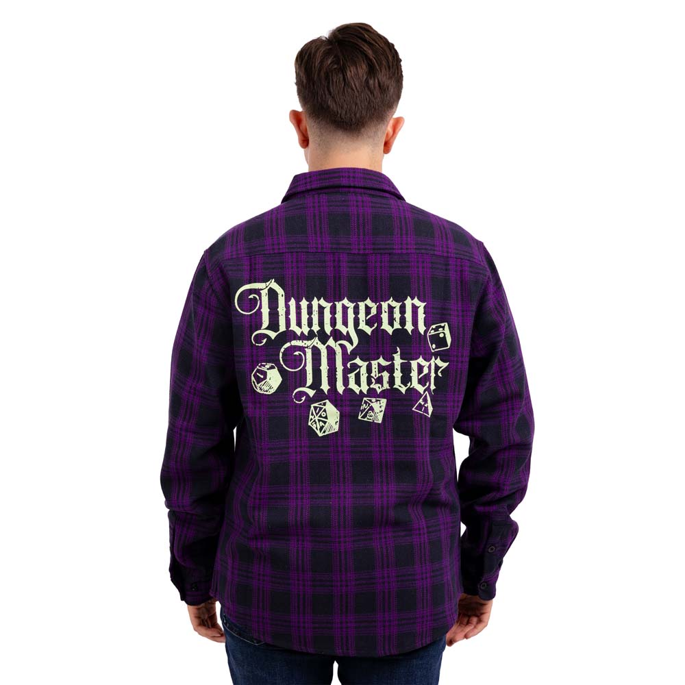Dungeons & Dragons - Dungeon Master Flannel Long-Sleeve Shirt - Packshot 2
