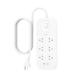 Belkin - Connect 6-Outlet 2 USB Surge Protector - Packshot 5