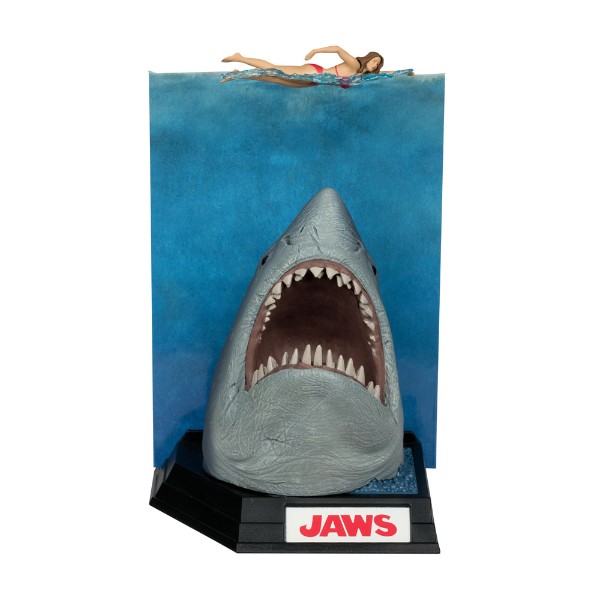 Jaws (50th Anniversary) - Movie Maniacs 6" Posed Figure - Packshot 2