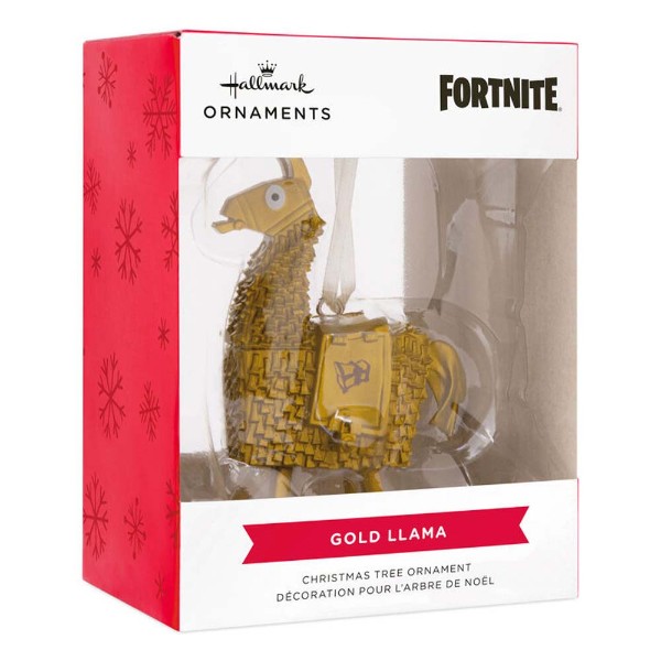 Fortnite - Golden Loot Llama Hallmark Keepsake Ornament - Packshot 5
