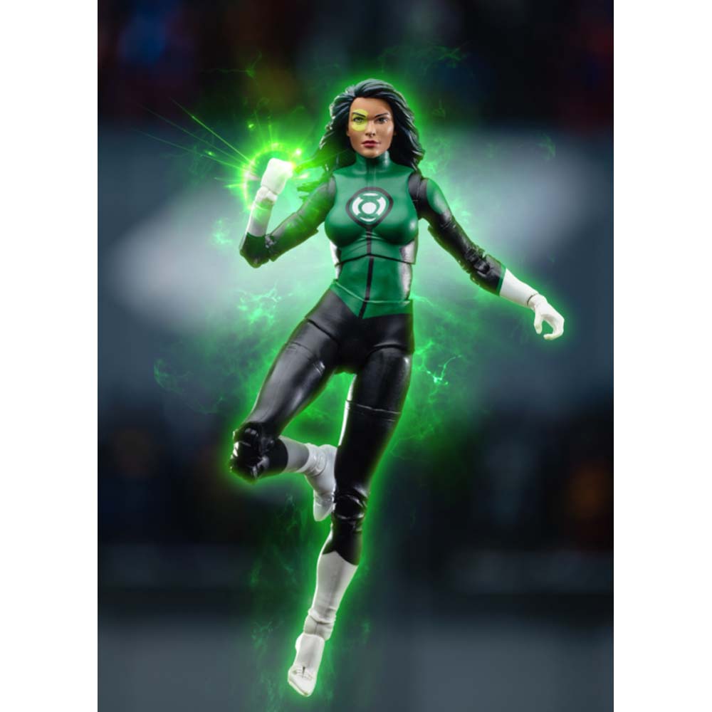 DC Comics - DC Mutiverse Green Lantern Jesscia Cruz (Green Lanterns #48) 7" Action Figure with Comic - Packshot 5