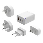 Laser 65W GaN Wall Charger with 4 Adaptors - Packshot 1