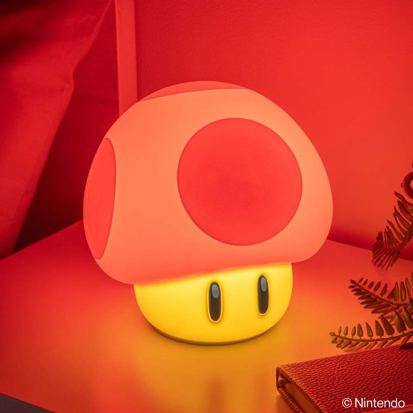 Nintendo - Super Mario - Super Mushroom SquishyGlo Rechargeable Light - Packshot 2