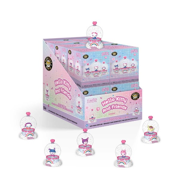 Sanrio - Y2K Mini Pop! Glitter Snow Globes Vinyl Figure Blind Box (Single Box) - Packshot 1