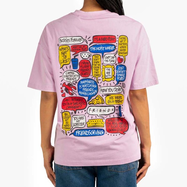 Friends - Friends Quotes Oversized T-Shirt - Packshot 1