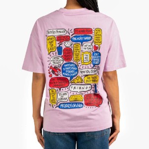 Friends - Friends Quotes Oversized T-Shirt