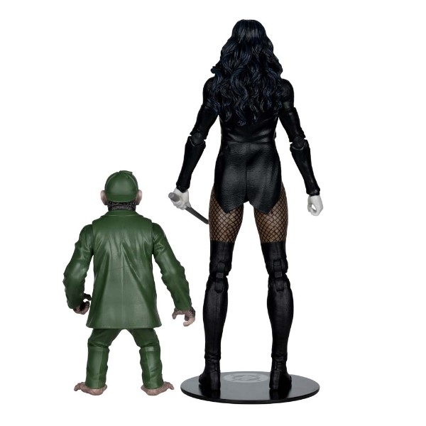 DC Comics - DC Multiverse Zatanna with Detective Chimp (DC Classic) #53 Collector Edition 7" Action Figure - Packshot 3