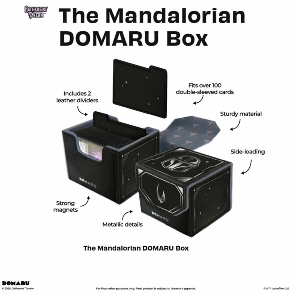 Gatherer’s Tavern – TCG – The Mandalorian Domaru Deck Box – The Mandalorian - Packshot 4