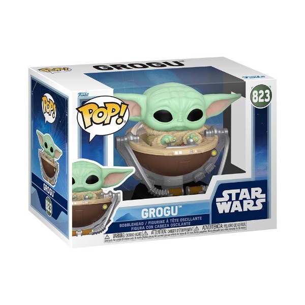Star Wars - The Mandalorian & Grogu - Grogu in Hover Pram Pop! Vinyl Figure - Packshot 2