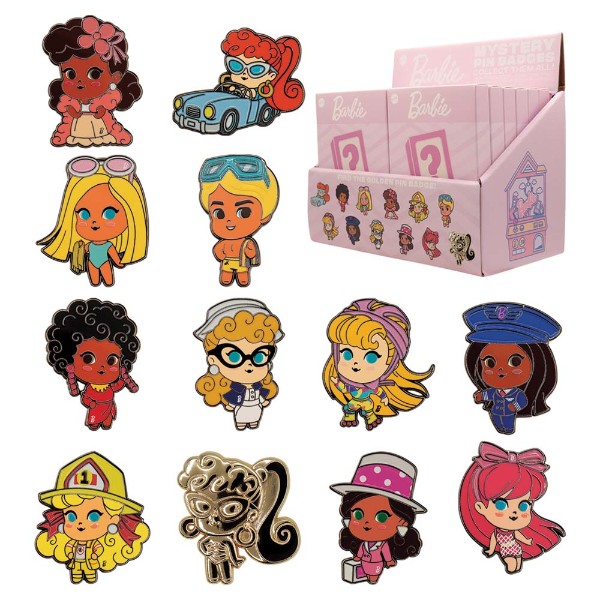 Barbie - Mystery Pin Badge Blind Box (Single Box) - Packshot 1