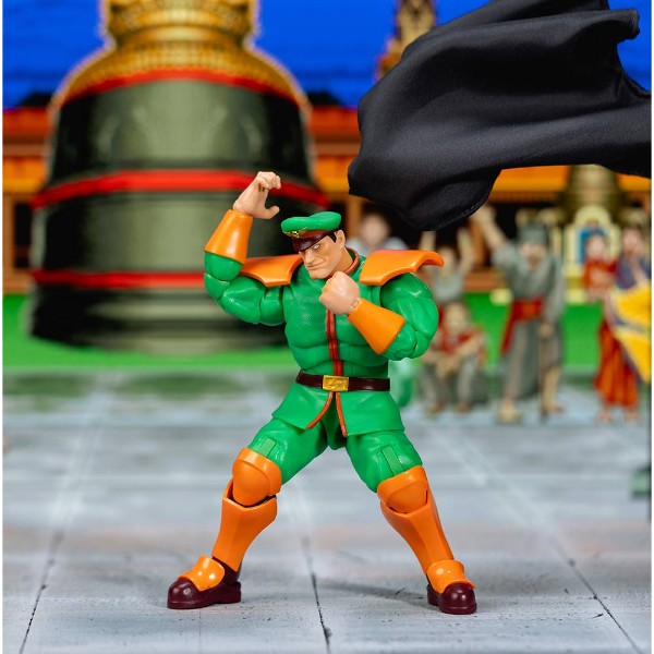 Street Fighter II - M. Bison (Player 2) Deluxe 1/12 Scale Action Figure - Packshot 4