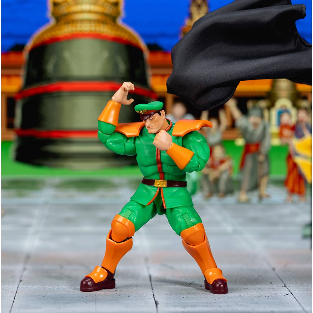 Street Fighter II - M. Bison (Player 2) Deluxe 1/12 Scale Action Figure - Packshot 4