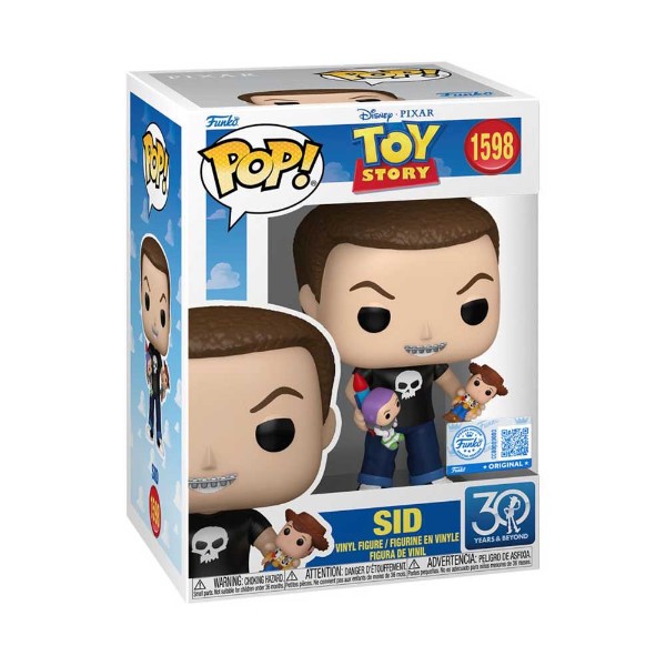 Pixar - Toy Story 30th Anniversary - Sid Phillips Pop! Vinyl Figure - Packshot 2