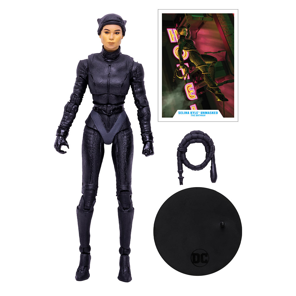 DC Comics - The Batman (2022) - Catwoman Unmasked 7" Action Figure - Packshot 4