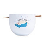 Pokemon - Snorlax Eat All Day Ramen Bowl with Chopsticks - Packshot 2