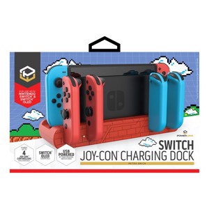 Powerwave Switch Joy-Con™️ Charging Dock Retro Bricks