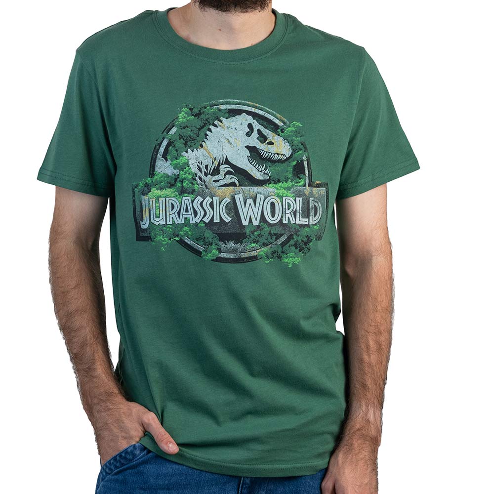 Jurassic World: Rebirth - Overgrown Logo T-Shirt  - Packshot 1