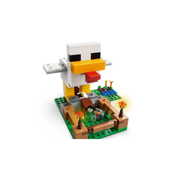 Minecraft - LEGO Chicken Farm #21585 - Packshot 3