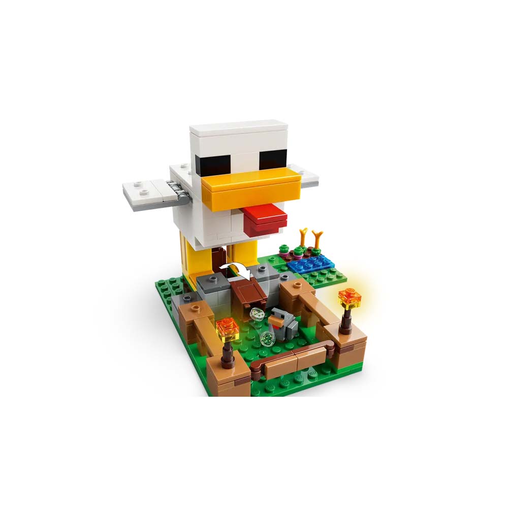 Minecraft - LEGO Chicken Farm #21585 - Packshot 3