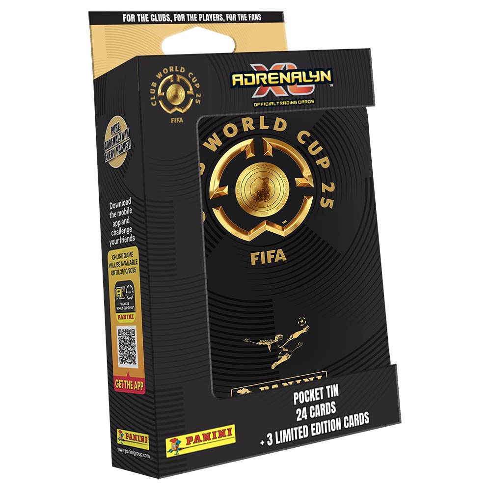 FIFA - TC - Panini FIFA Club World Cup 25 Adrenalyn XL Pocket Tin - Packshot 1