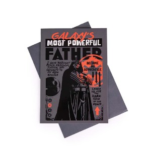 Star Wars - Galaxy's Most Powerful Father Greeting Card