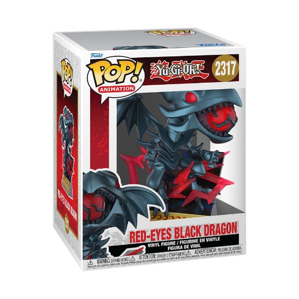 Yu-Gi-Oh! - Red-Eyes Black Dragon Pop! Premium Vinyl Figure - Packshot 2