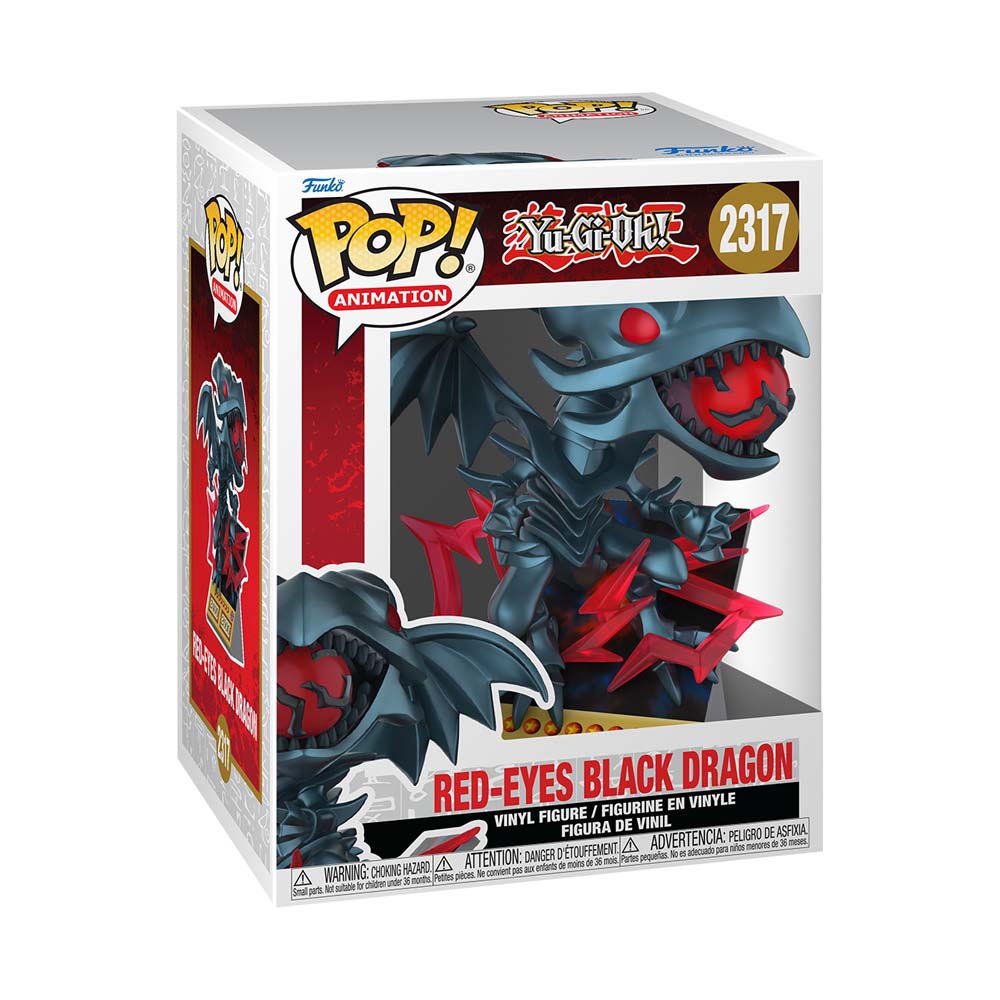 Yu-Gi-Oh! - Red-Eyes Black Dragon Pop! Premium Vinyl Figure - Packshot 2