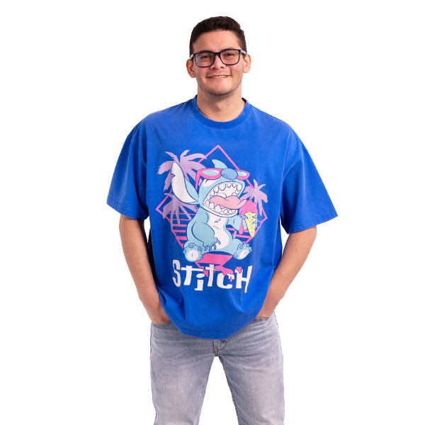 Disney – Lilo & Stitch – Stitch Ice Cream Oversized T-shirt - Packshot 4