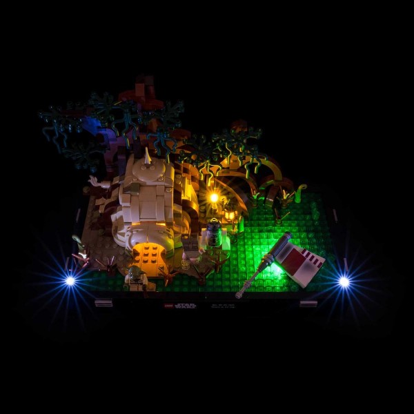 Light My Bricks - Star Wars - Dagobah Jedi Training Diorama (LEGO #75330) Light Kit - Packshot 3