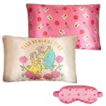 Disney - Beauty & The Beast - Ballroom Rose Pillow Case & Eye Mask Set - Packshot 1