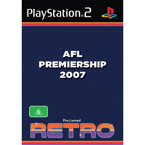 AFL Premiership 2007 - Packshot 1