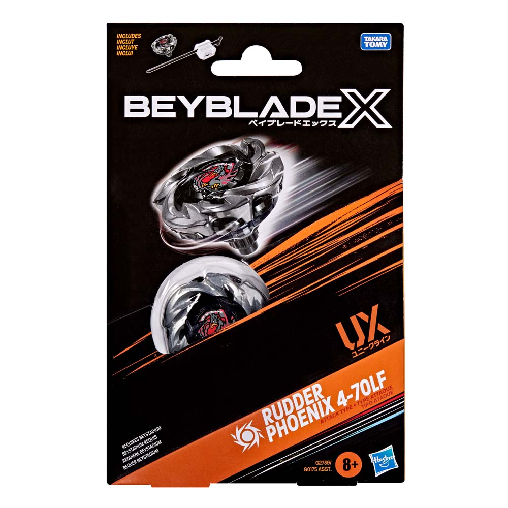 Beyblade X Rudder Phoenix 4-70LF UX Starter Pack Set - Packshot 5