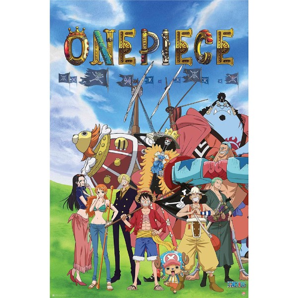 One Piece - Straw Hat Crew Thousand Sunny (Slot #28) Poster - Packshot 1