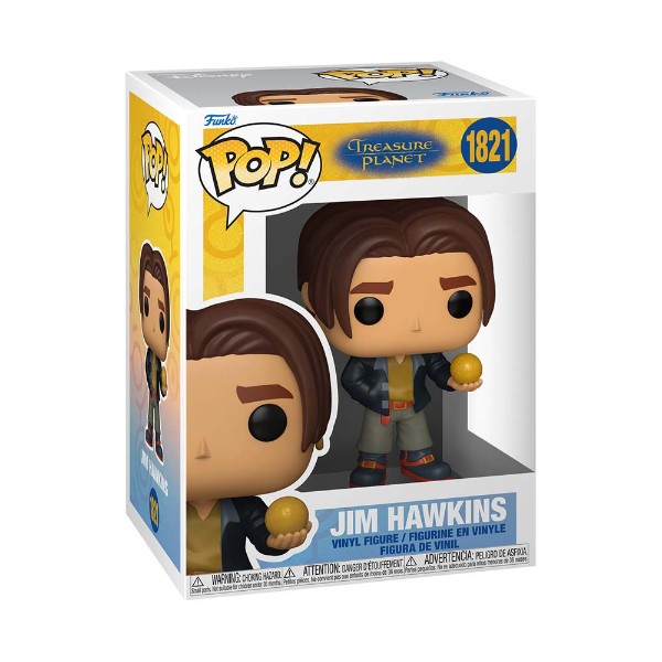 Treasure Planet - Jim Hawkins with Map Pop! Vinyl Figure - Packshot 2