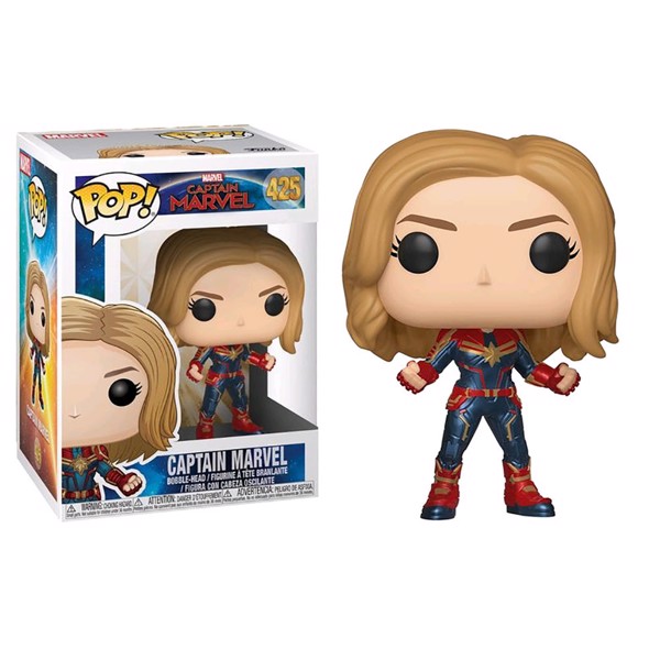 captain marvel pop vinyl