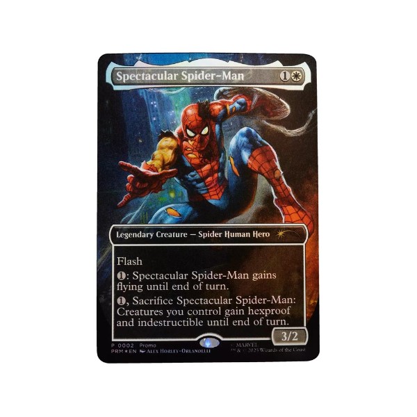 Marvel x Magic: The Gathering - Battle-Damaged Spider-Man Marvel Legends Action Figure - Packshot 3