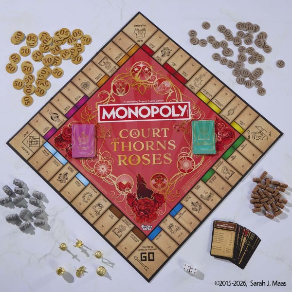 Monopoly - A Court of Thorns and Roses Edition Board Game - Packshot 2