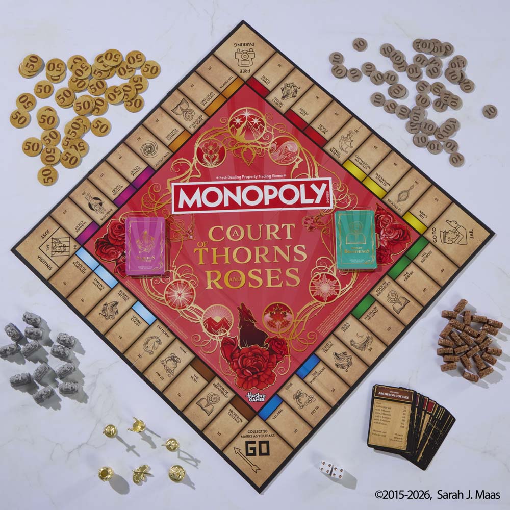 Monopoly - A Court of Thorns and Roses Edition Board Game - Packshot 2
