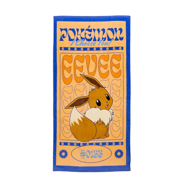 Pokemon - Bubbly Eevee Towel - Packshot 1