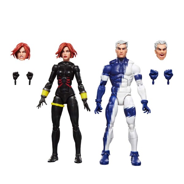 Marvel - Avengers - Marvel Legends Series Black Widow and Quicksilver 2-Pack 6" Action Figures - Packshot 2
