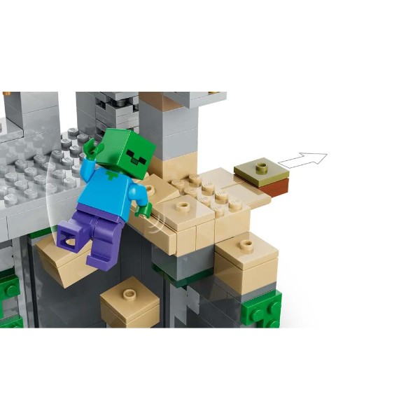 Minecraft - LEGO Zombie Dungeon #21587 - Packshot 5