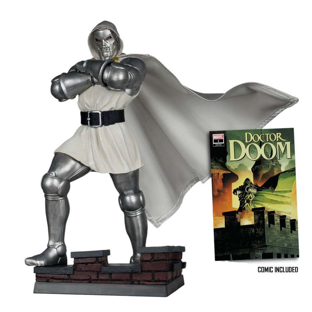Marvel - Doctor Doom (Future Foundation) Gold Label 1/6th Scale Figure with Comic Book - Packshot 2