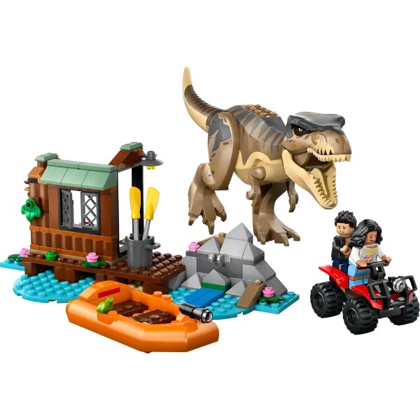 Jurassic World: Rebirth LEGO rex River Escape 76975 Toys