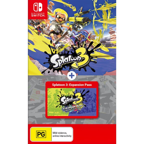 Splatoon 3 + Expansion Pass - Packshot 1