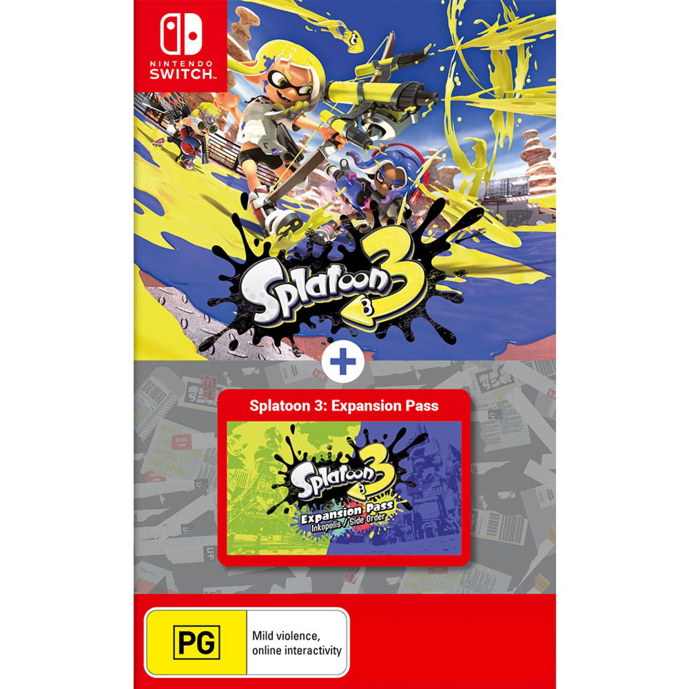Splatoon 3 + Expansion Pass - Packshot 1