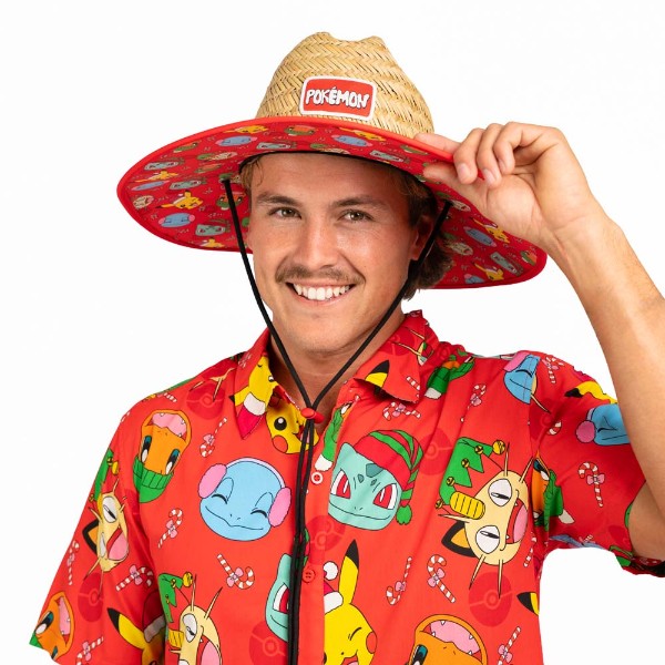 Pokemon - Festive Favourites Straw Hat - Packshot 4