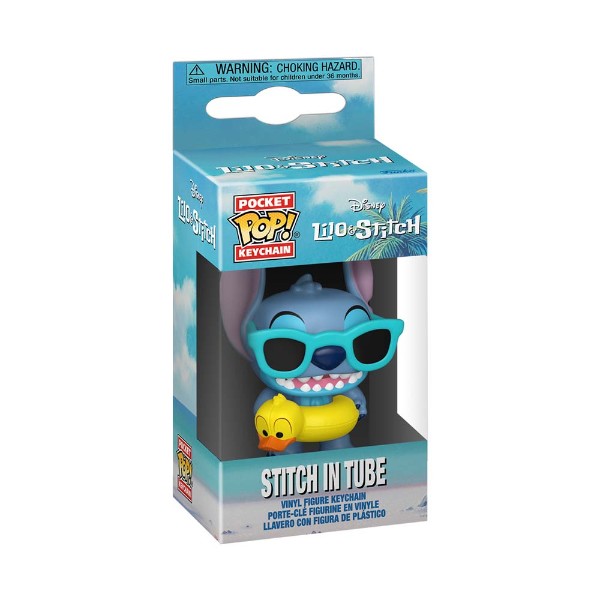 Disney - Lilo & Stitch - Stitch in Tube Pocket Pop! Keyring - Packshot 2