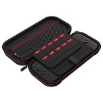 Powerwave Premium Carry Case for Nintendo Switch 2 - Black Crimson - Packshot 4